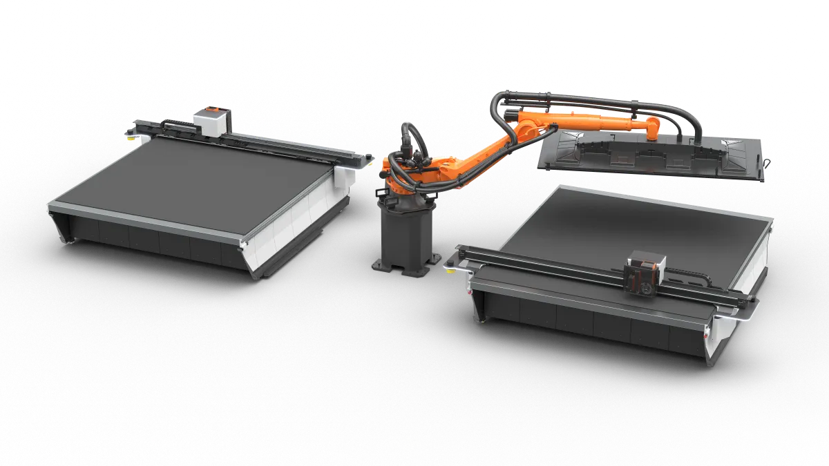 Ligne automatique de découpe Kongsberg – KSB France