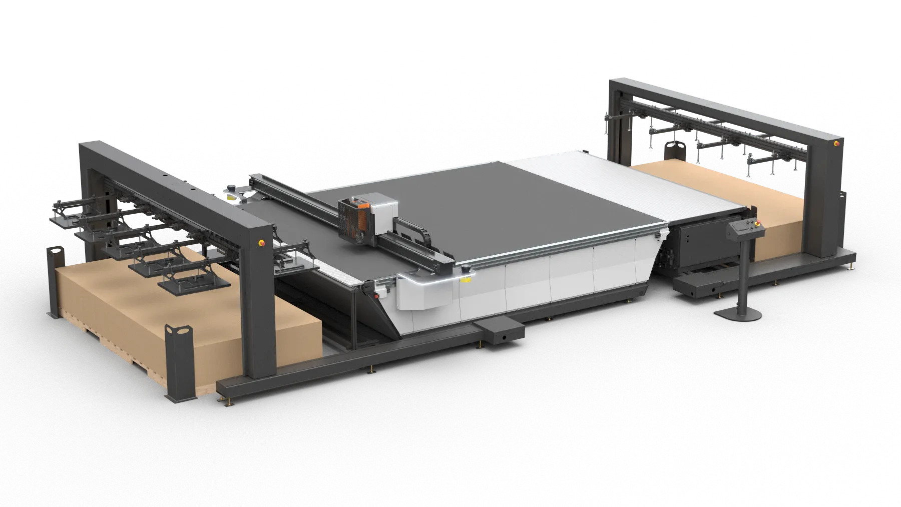 Kongsberg Feeder & Stacker — Chargeur déchargeur automatique