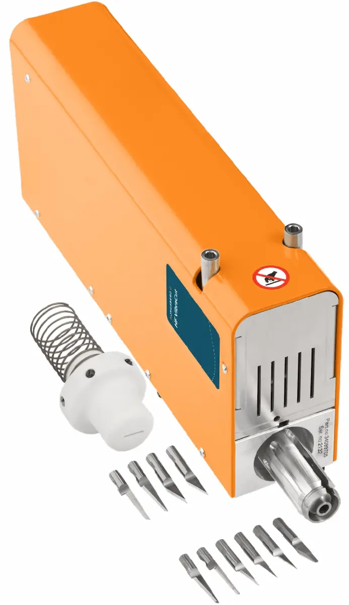 Outils VibraCut HF et RotaCut Kongsberg — couteau oscillant et rotatif — KSB France